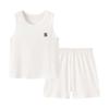 Babylove Unisex Summer Bamboo Cotton Vest & Shorts Set