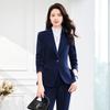 Zihong Red High-End Autumn/Winter Professional Commuter Suit