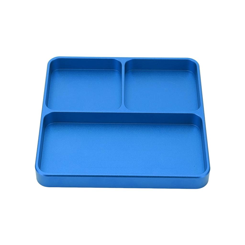 RC Model General Repairing Screw Tray CNC Multifunctional Maintenance Tool for RC Car Screws Blue