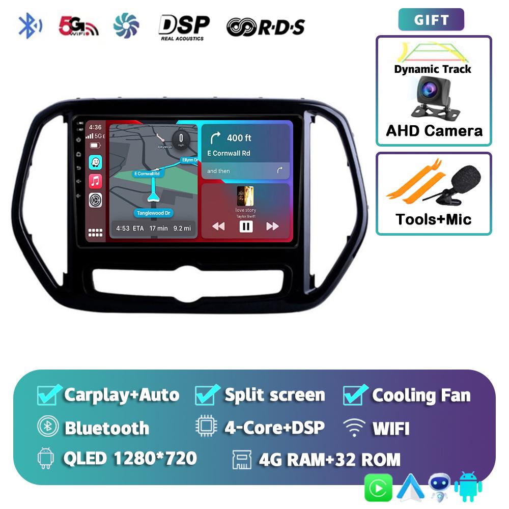 Android 14 Carplay Auto Car Radio For Chery Jetour X70 X70M 2018-2021 Multimedia Video Player Navigation Head Unit DSP Stereo BT