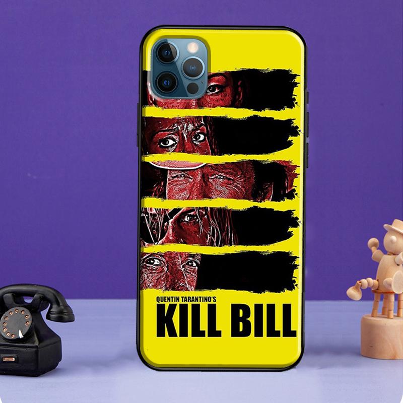 Pouzdro Kill Bill pro iPhone 11 14 Pro Max SE 2020 XR X XS Max 6S 7 8 Plus Kryt pro iPhone 12 13 mini