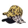 Gold Leopard Print Baseball Cap Weibliche Frühling Sommer Outdoor Sun Cap Pferdeschwanz Panama Kappe Visier Hüte Snapback Hut