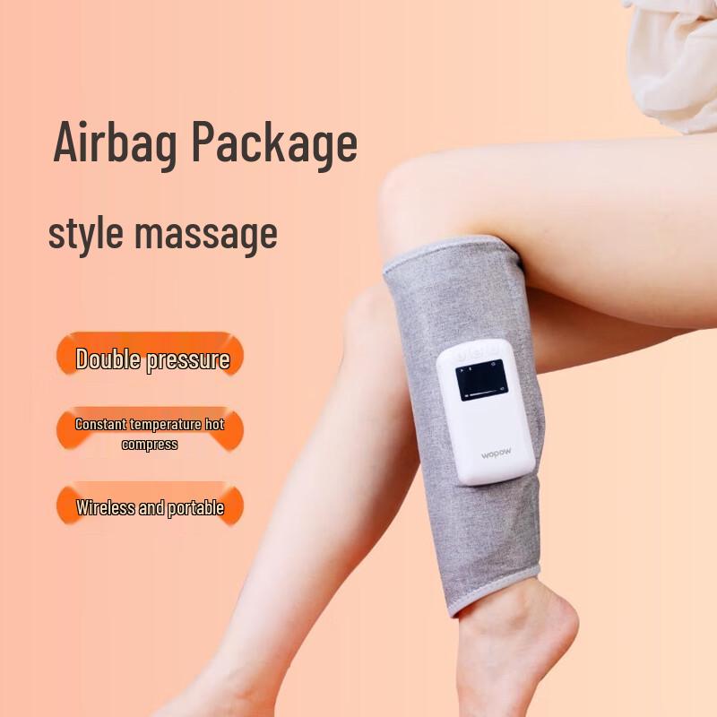 WOPOW Wireless Portable Leg Massager with Heat