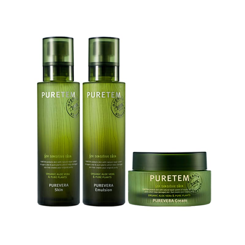 

Puretem Pure Vera Skin 130ml Lotion 130ml Cream 50ml