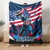 Custom Name "Avengers vs Thanos: Epic Battle" blanket for Couch & Bed, Plush Cozy Fuzzy Blanket Super Soft & Warm Blankets for Fall and Winter. 090817