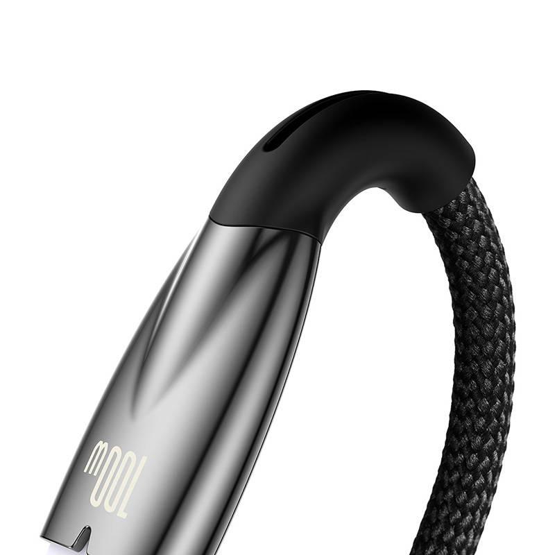 Kabel Usb Do Usb-C Baseus Glimmer, 100W, 2M (Czarny)