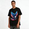 American Flag Bald Eagle Print Casual Short Sleeve T-Shirt Pure cotton T-shirt