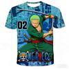 2026 One Piece Grafik-T-Shirt Japanischer Anime Sport Schnelltrocknend Herren-T-Shirt Kinderkleidung T-Shirt Frau