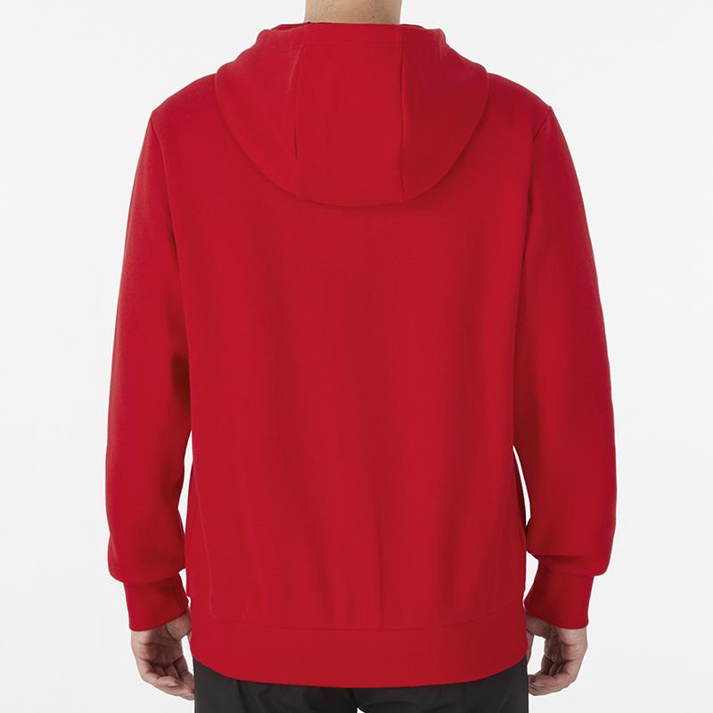 Under Armour Logo Printed Athletic Training Knit Hoodie Jacket Men Tops Red 21600305-600