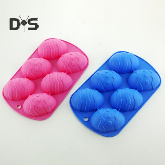 Formă pentru prăjitură Super Wind în formă de ou de Paște, silicon anti-alunecare, fondant, bomboane de ciocolată, pentru desert, pentru brutărie