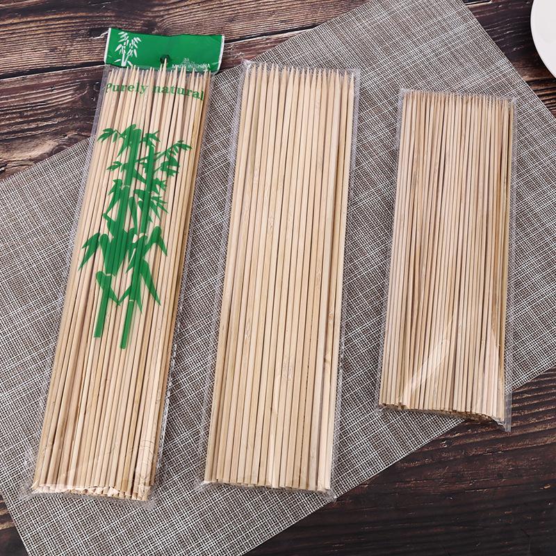 Bamboo Skewers Pack: Disposable BBQ, Lamb, Mala Tang & Chuan Chuan Xiang Skewers for Outdoor Cooking