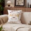 Cute Wataame Sheep Cushion Cover Cushion Cover Set 4Pcs 50x50 45x45 40x40 Pillowcase Decorative Sofa Home Decor