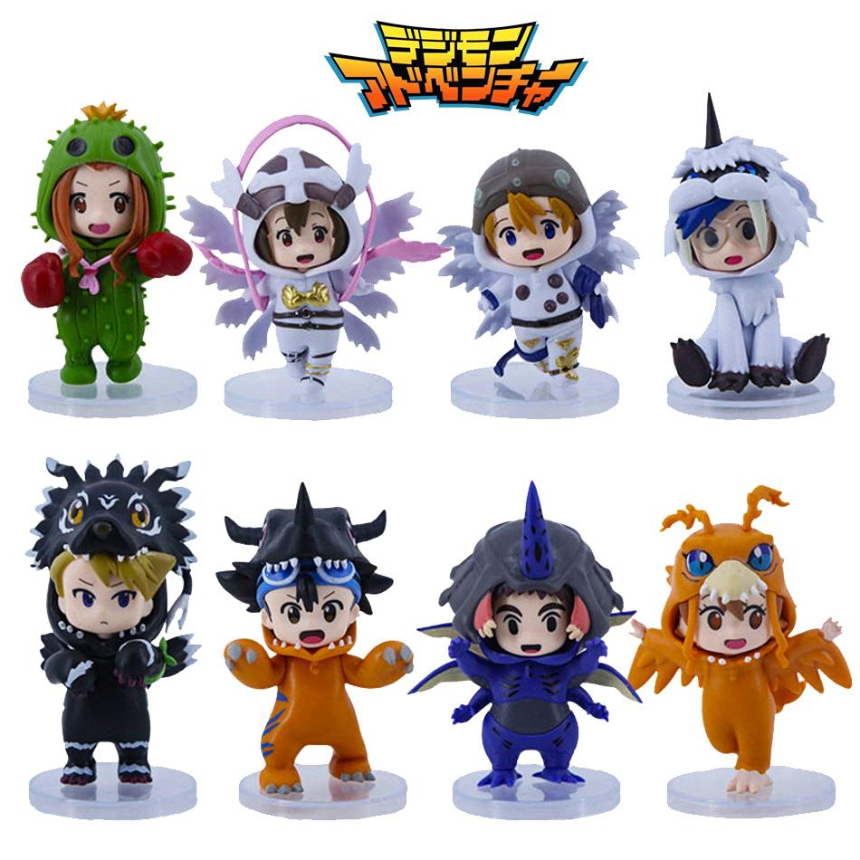 Anime Digimon Adventure Garurumon V-Beast Cute Cosplay Action Figure Model Desktop Decoration Ornament Children'S Toy Gift