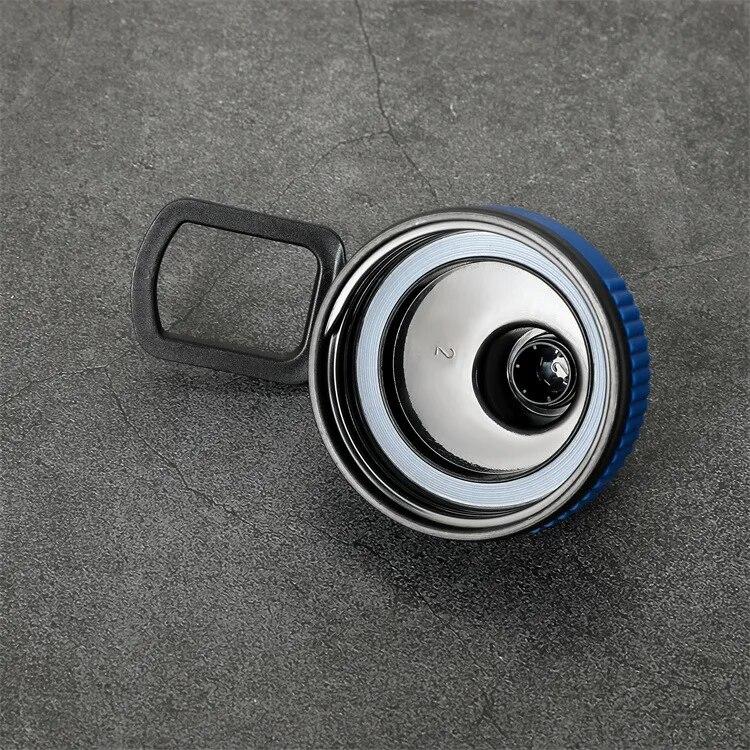Tazza Termica da Esterno in Acciaio Inossidabile da 600/800/1000ML, Pentola Spaziale di Grande Capacità, Tazza da Acqua Portatile per Sport, Viaggio, Auto, Bollitore