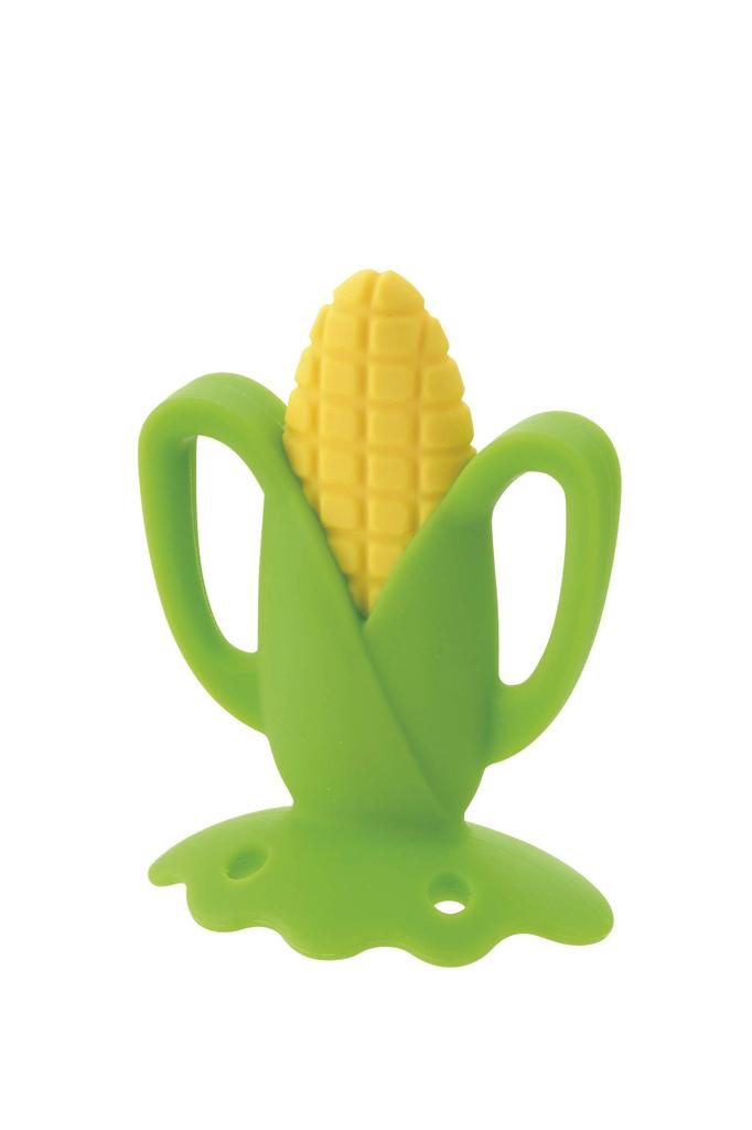Richell Teether Mochimochi Corn (with Case)