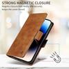For Oppo Reno14 Pro 5G (China)/Oppo Reno14 Pro 5G (Global) Case YIKATU YK-007 Litchi Texture PU Leather Wallet Phone Cover