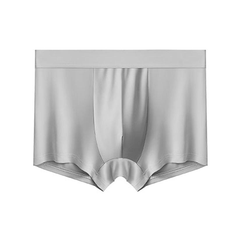 

Мужские антибактериальные трусы-боксеры Ice Silk Graphene — быстросохнущие, тонкие, летние шорты со средней посадкой XL