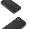 For iPhone 16 Plus Case Cowhide Texture PU+TPU+PC Protective Phone Cover