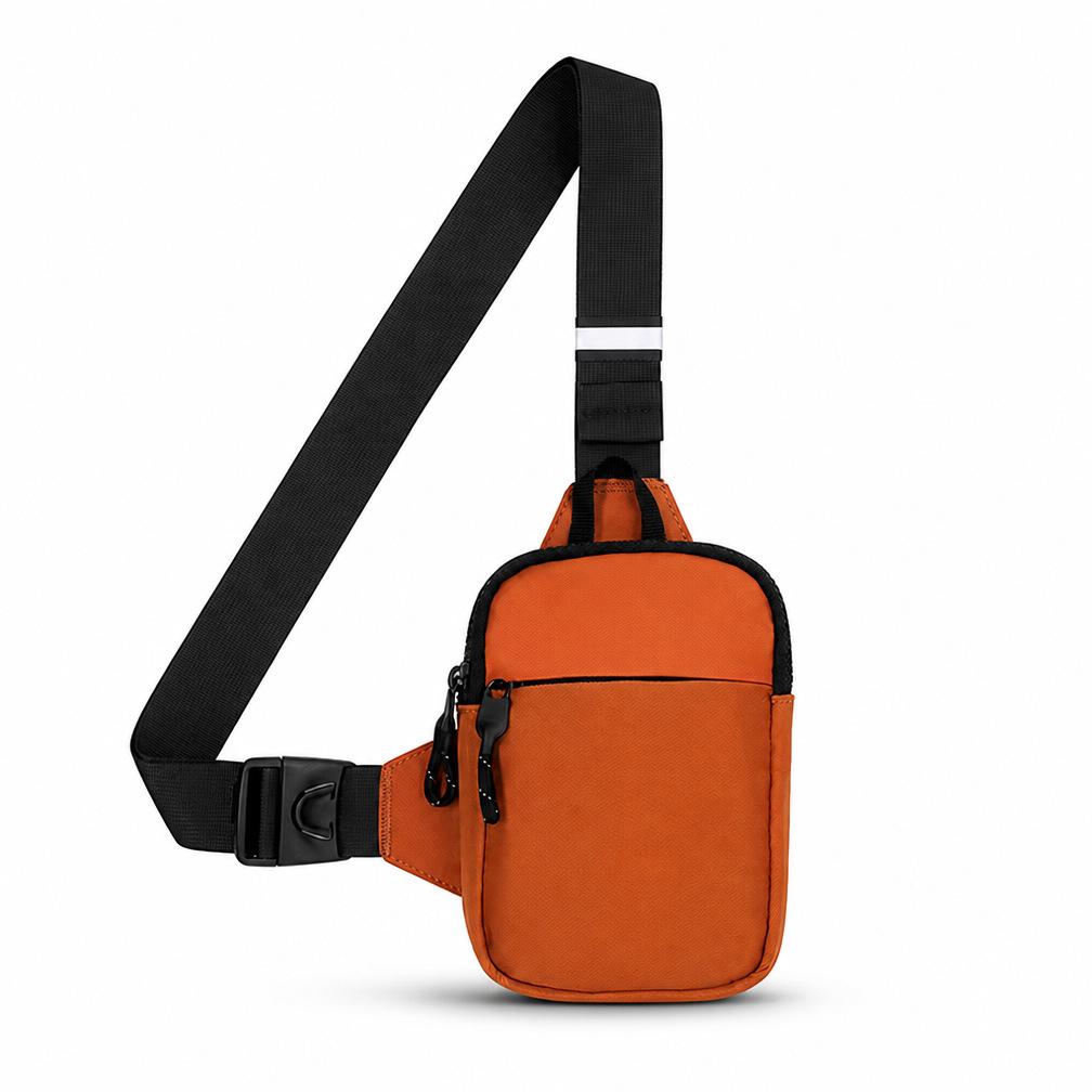 Men's High-End Waterproof Chest Phone Bag – Compact, Stylish, Multi-Functional for Outdoor Sports & Fitness