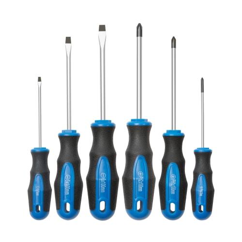 ROTATION Repair Tool Resin Handle Screwdriver Set, 6 Pieces