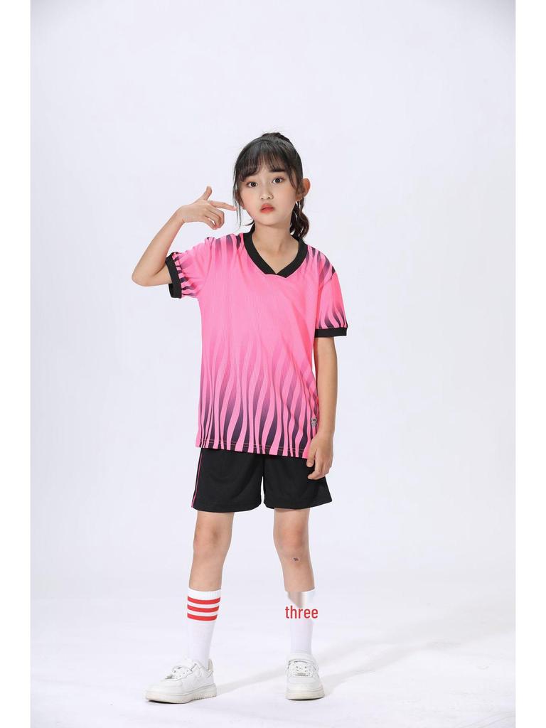 Kids' Quick-Dry Sportswear Set for Primary Students - Boys & Girls Badminton, Table Tennis, Volleyball, Team Uniform