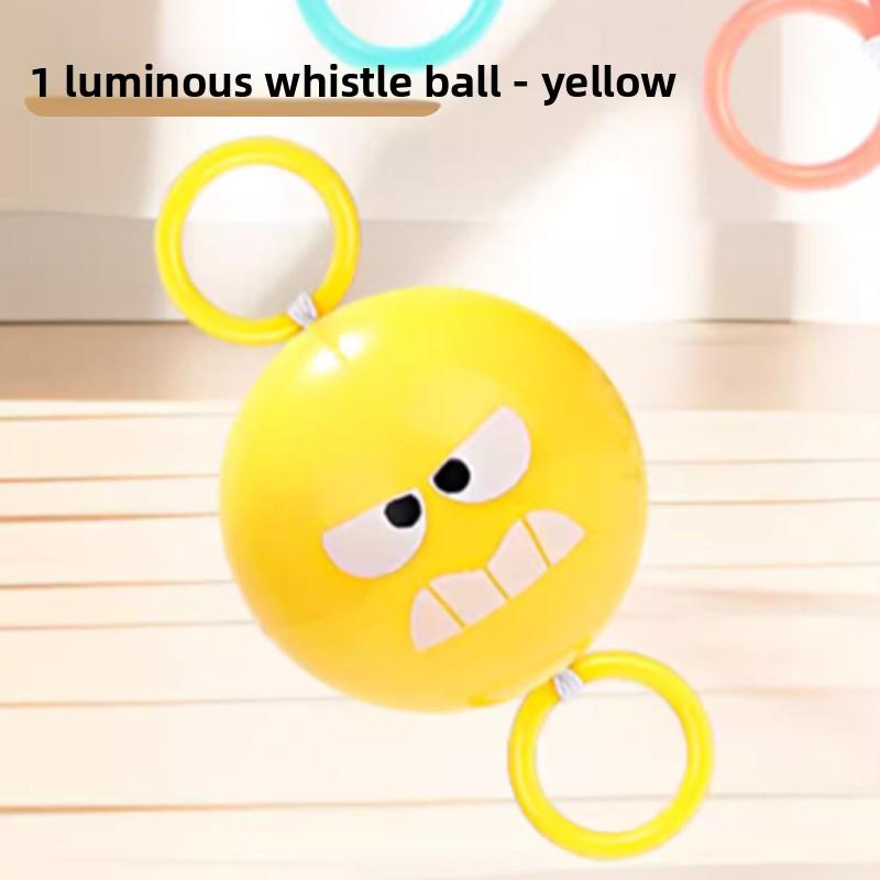 

Children s Flashlight Sound-Making Pull-String Ball 1PC жовтий