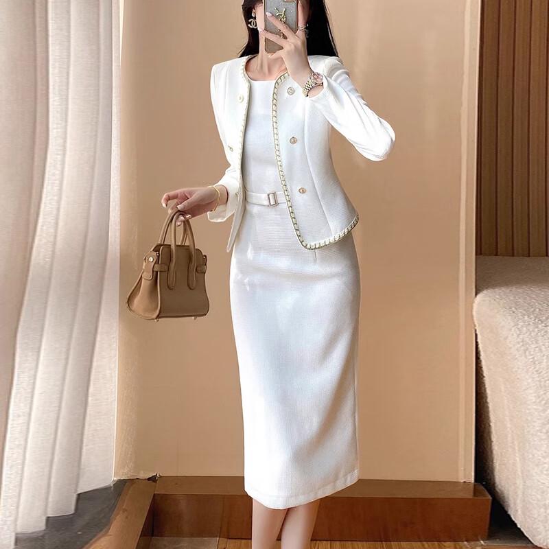 Taluoman Women's Suit Jacket & Dress Set