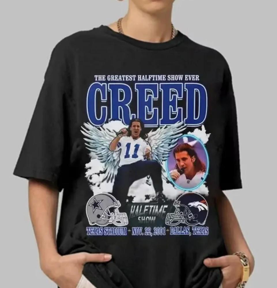 Футболка Creed Greatest Halftime Show Ever Cotton On Для фанатов S-5XL Унисекс S