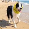 Elastic Mesh Dog Cooling Head Cover Anti Insect Mosquito Pet Neck Gaiter  Noise Protection