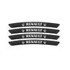 4pcs 3D Aluminum Car Wheel Rim Sticker Refit Decal For Renault DACIA Twingo Fluence Logan Duster Trafic Captur Kadjar Megane Zoe AZG53