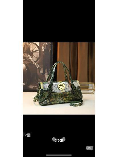 Elegant Snake Pattern Handbag: Versatile, Spacious, and Stylish Shoulder Bag for Women - 2025 New Design