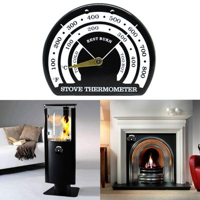 Domestic Wall-Mounted Temperature Mechanical Thermometer for Air-condition Fireplaces Temperature Measurement