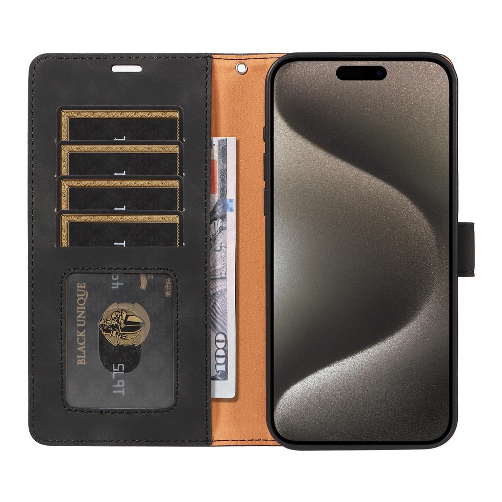 Suitable for iPhone 17 phone case, Apple 17E phone leather case, anti-scan protection, Samsung S25 flip cover, Xiaomi