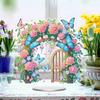 Acrylic Special Shaped Colorful Pattern Table Top Diamond Painting Ornament Kits Diamond Painting Desktop Decorations for Adults