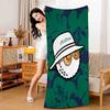 L-Leisure M-Malbones Golf Beach Towel Cartoon Cute Summer Kids Large Bath Pool Beach Towel Microfiber Absorbent For Swimming