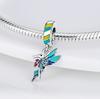 Copper Dangle Charm Beads Insect Birds Butterfly Original Accessories Bracelets Diy For Pendant Necklace Making For Women