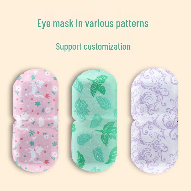 Self-Heating Steam Eye Mask: Relieves Eye Fatigue, Blocks Light, Promotes Sleep, and Protects Eyes. Disposable and Convenient.