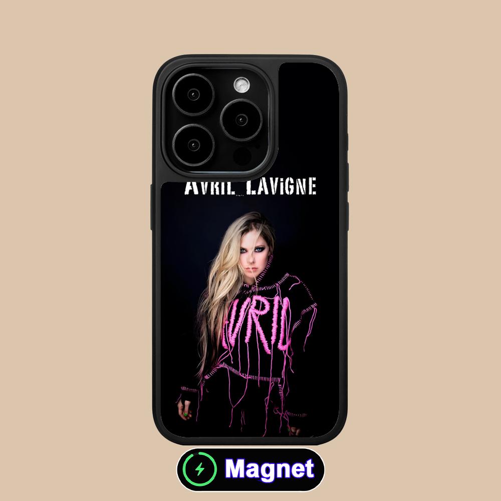 Avril Lavigne Matte Surface Magsafe Mobile Phone Case for iPhone 17 16 15 14 13 12 11 Air Pro Max Plus Colorful Cover