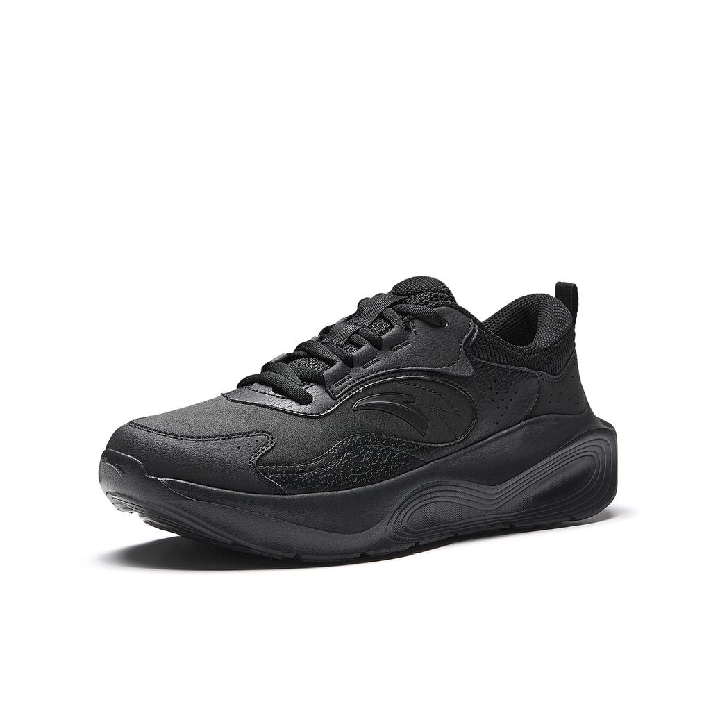 Anta Buty Treningowe Niskie Tekstylne, Skóra Syntetyczna Męskie Podstawowe Czarne 912547702Q-1