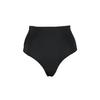 Bas de bikini taille haute noir Tbess21ba0070
