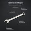Shangjiang Reversible Ultra-Thin Stainless Steel Open-End Wrench for Auto Repair