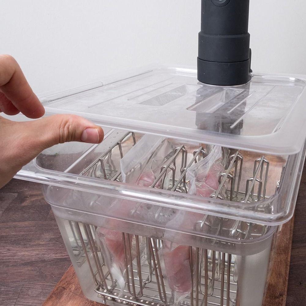 Stainless Steel Sous Vide Rack Vertical Mount Food Holder Dividers Vide Rack Divider  Fish