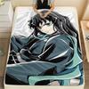 Demon Slayer Print Flannel Blanket,High Quality Comfortable for All Seasons,Home Decor,Warmth and Comfort,Perfect for Christmas Gifts