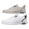 New Men's Shoes White Shoes Trendy and Versatile Fashionable Men's Breathable and Non-slip Casual Men's Shoes