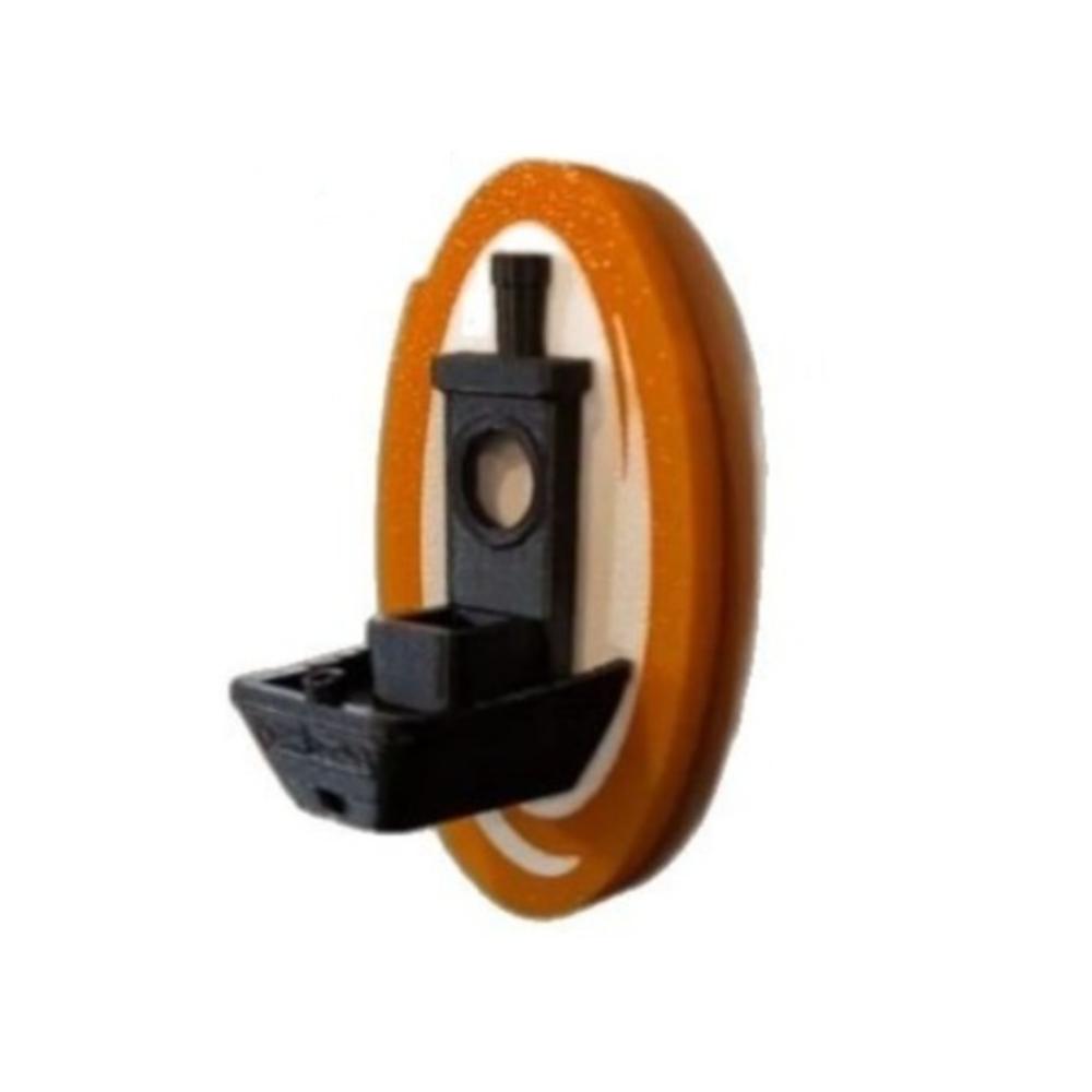 

1pcs 2.7inch Portal Boat Model PLA Home Decorations New Boat Model Ornaments Home оранжевый