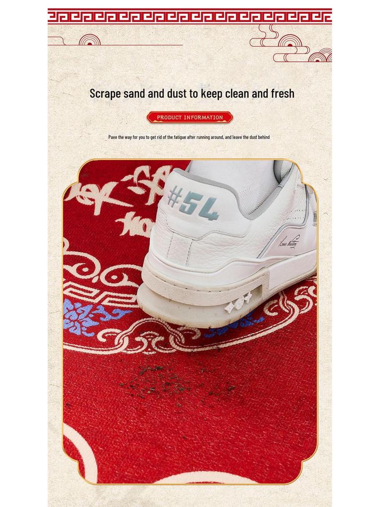 2024 High-End Non-Slip, Dirt-Resistant Entrance Door Mat - Cuttable & Thickened Design