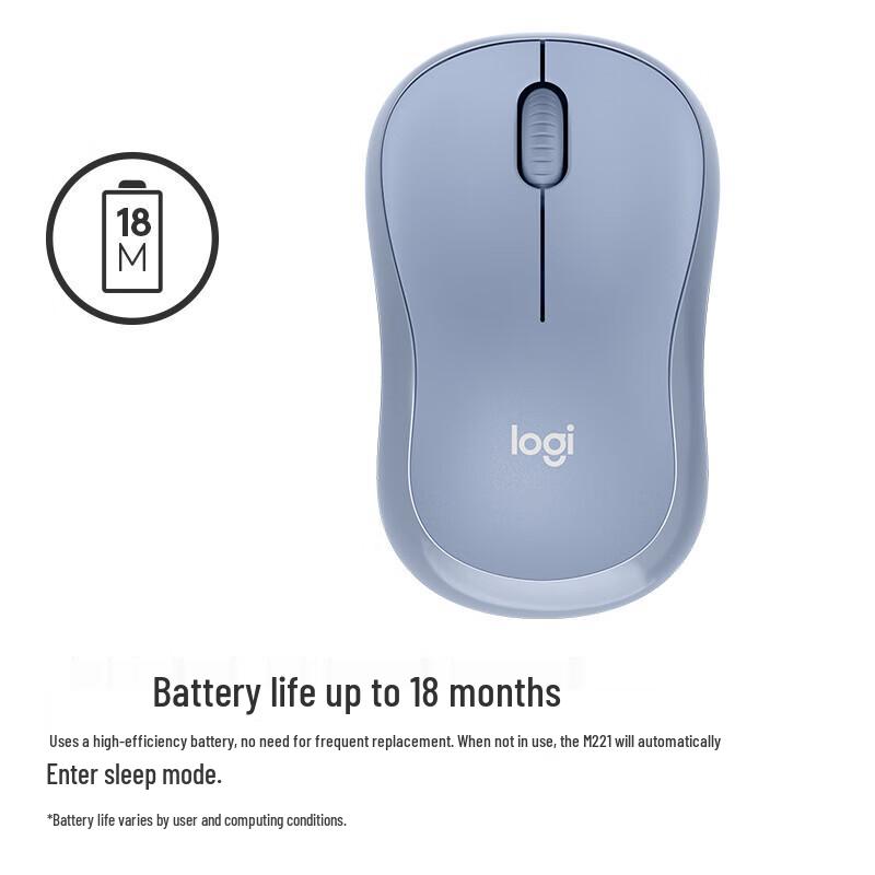 Logitech M221 Wireless Silent Mouse