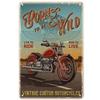 Retro Metal Tin Sign Poster Wall Art Home Decor