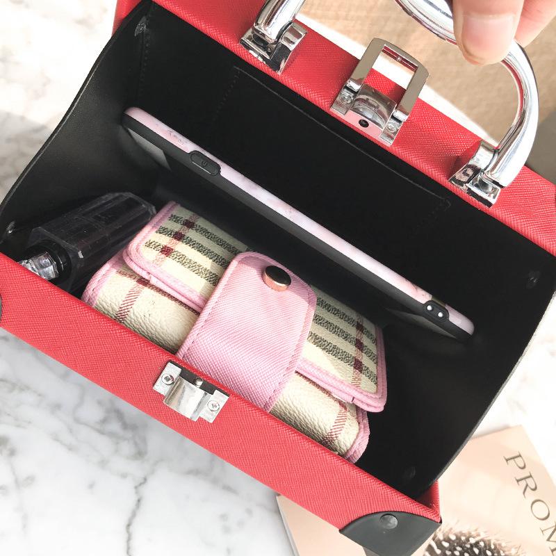 New Messenger Bag Personalized Radio Small Box Bag Shoulder Bag Korean Version Tape Recorder Box Bag Women's Bag