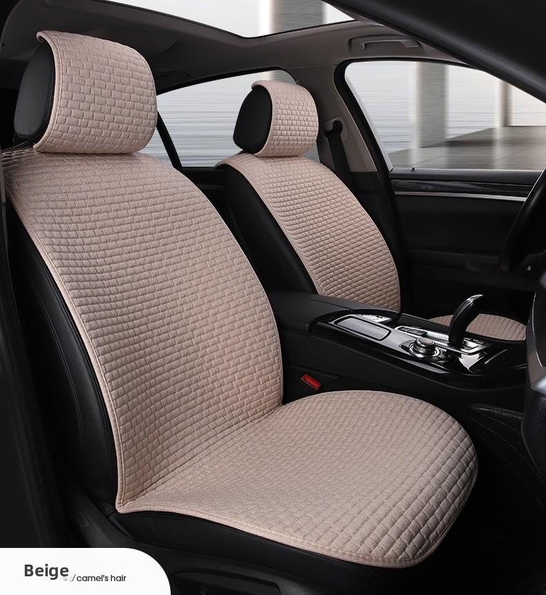 Universal Car Seat Cover Four Season Auto Flax Breathable Anti-Slip Covers for Car Seats Cover Protection Cars Seats Covers